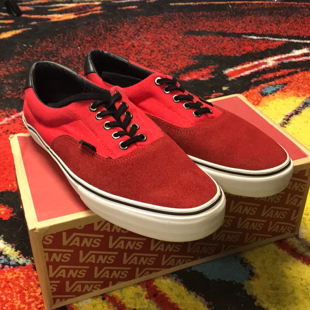 Red Pro-classic Vans